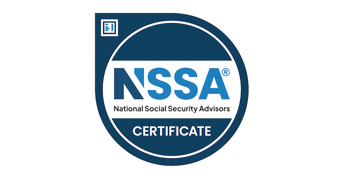 National Social Security Advisor (NSSA) Credly Digital Badge